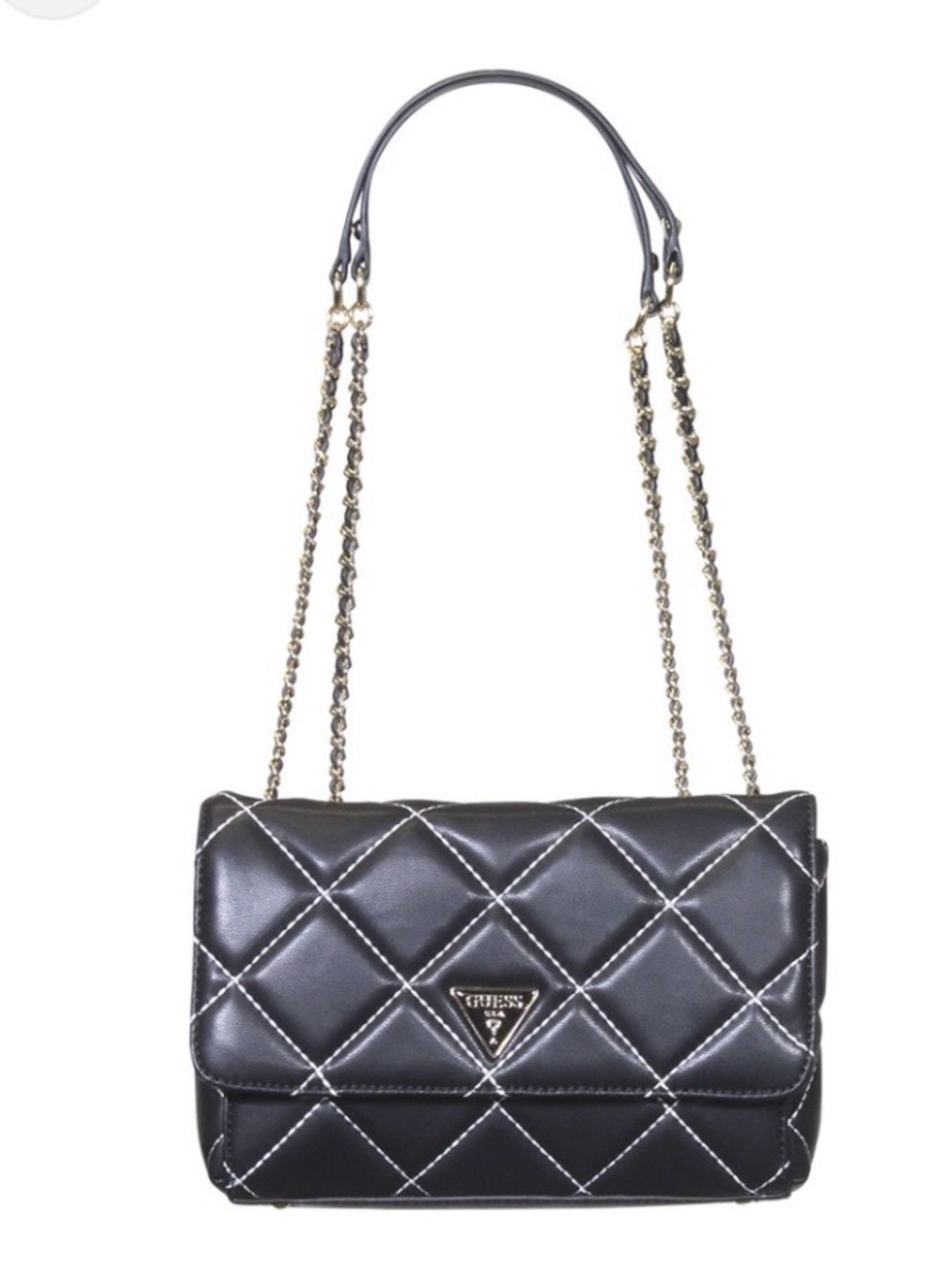Guess convertible cross body, black, purse